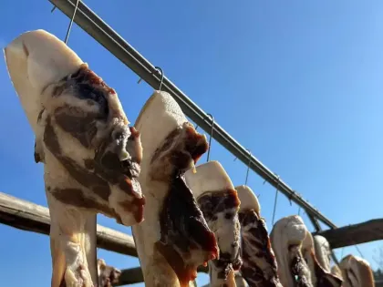 冬日限定！蓝天下晒出的咸香年味