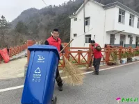 石佛村：干群同心扮靓家园 洁净有序喜迎新春